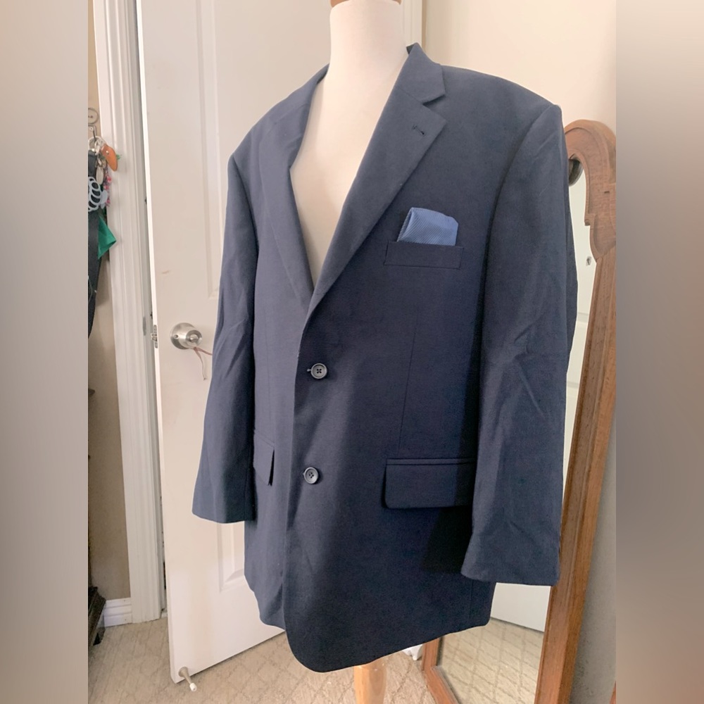 Men’s Suit size 44 dark blue